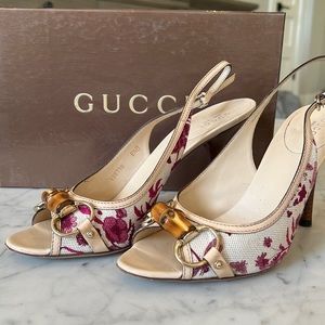 Gucci peep toes - 8.5